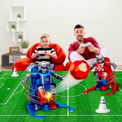 Stolní fotbal - roboti 