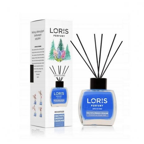 Loris lakás parfüm-frissítő Hyacinth & Cedar tree 120 ml 