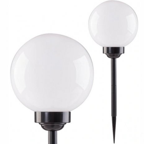 LED Solární zahradní lampa koule 15 cm 
