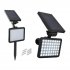 Kerti szolár 48 LED-es reflektor LS5356