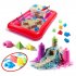 PlaySand Magický tekutý písek 2000g + formičky + pískoviště