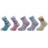 Detské ponožky vzor - balenie 5 párov