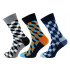 Ponožky Happy Socks 3 páry káro