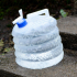 Összecsukható műanyag hordó vízre, 5L