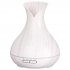 Aroma diffúzor Vulcan fehér fa kivitel, 350ml-es