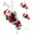 Šplhající Santa Claus s hudbou 22 cm