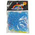 Loom Bands gumičky s háčikom na pletenie - priesvitné modré