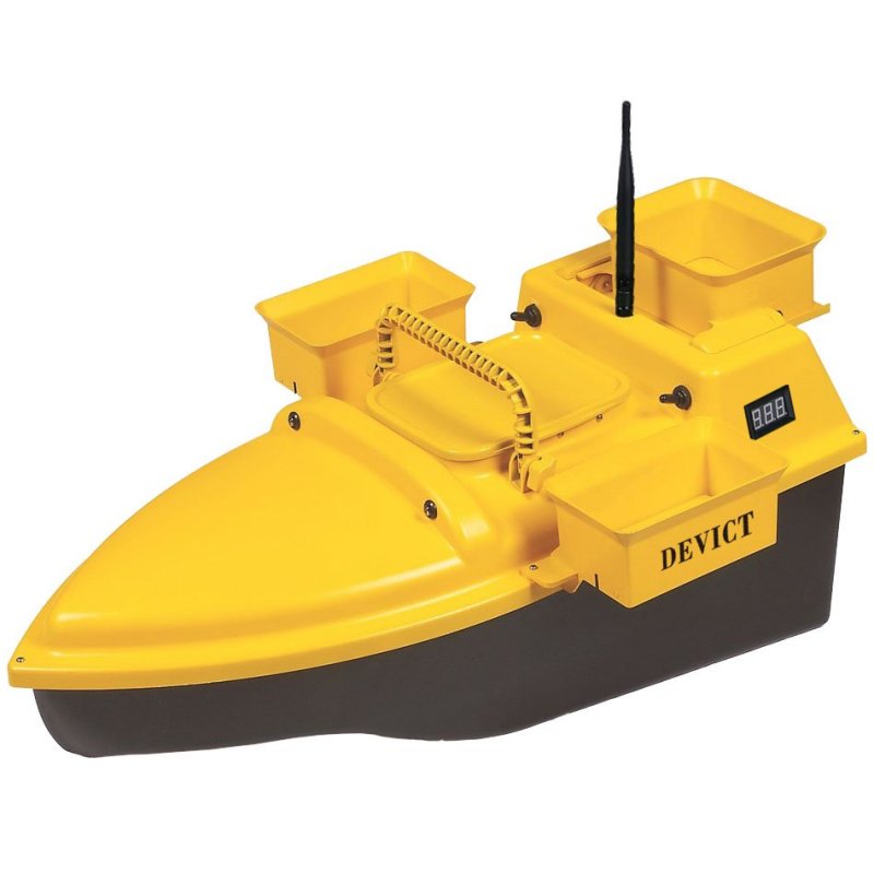 Zavážecí loďka DEVICT Tanker Triple žlutá