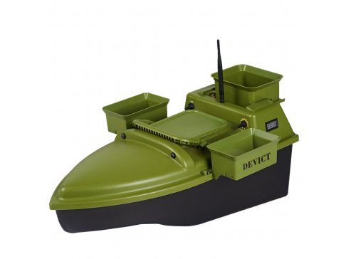 Zavážecí loďka DEVICT Tanker Triple zelená 