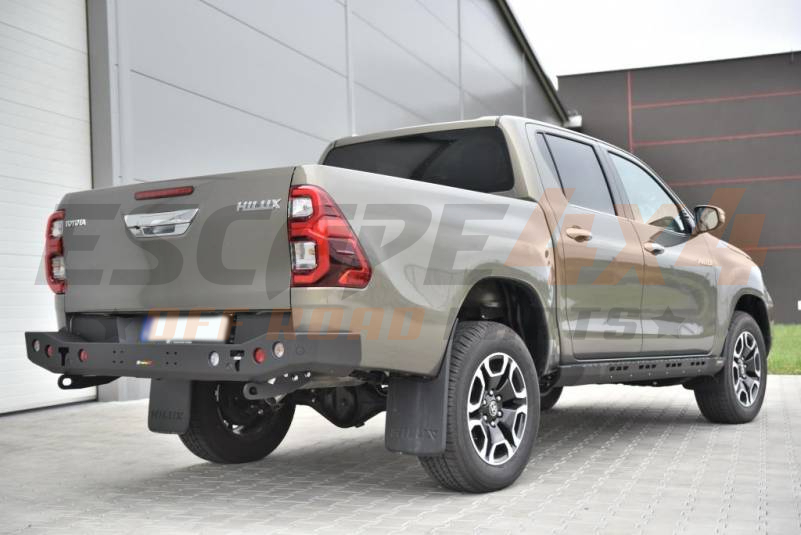 Revo Rear Rear bumper Toyota Hilux REVO (20-) | Escape4x4.eu
