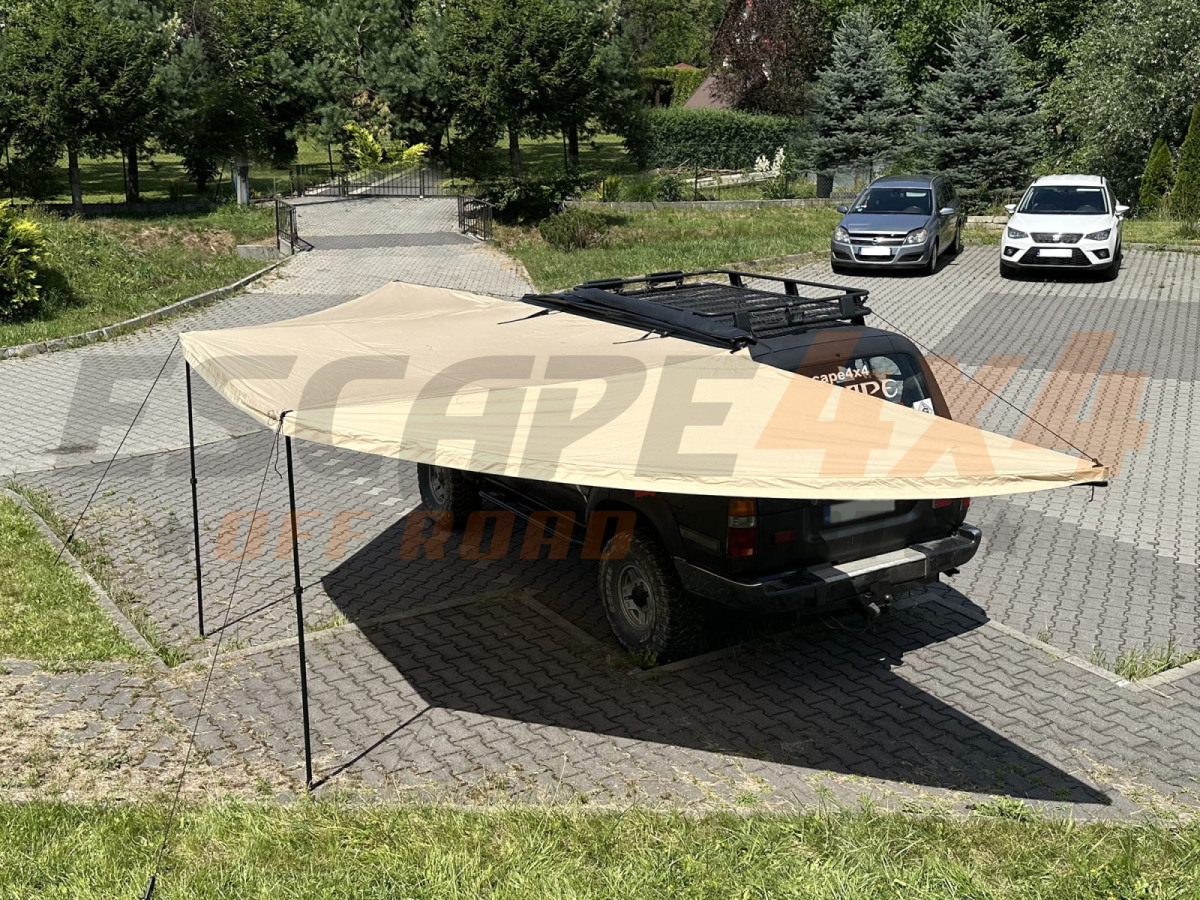 sleepcube zelt your GEAR Gobi - 3 Personen Tipi Familienzelt - Pyramidenzelt aus Baumwolle - UV50+ Wasserdicht - Camping Zelt mit Fenster und Bodenwanne für Outdoor & Camping Color:Gray Yellow KLAPPTISCH faltbar 120 x Baby Erstlingsmütze