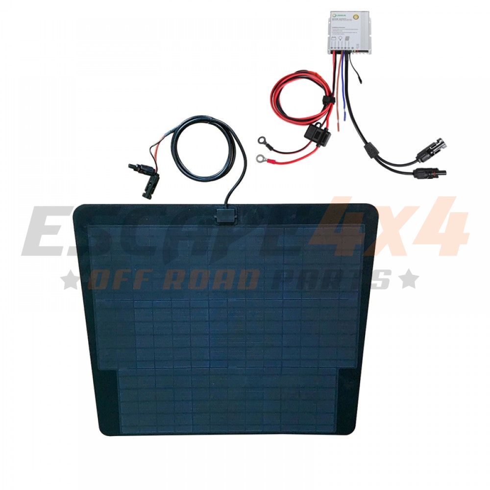 Solar Panel Led Rover Solar hood panel 50W Land Rover Defender 110 Puma (07-15) | Escape4x4.eu