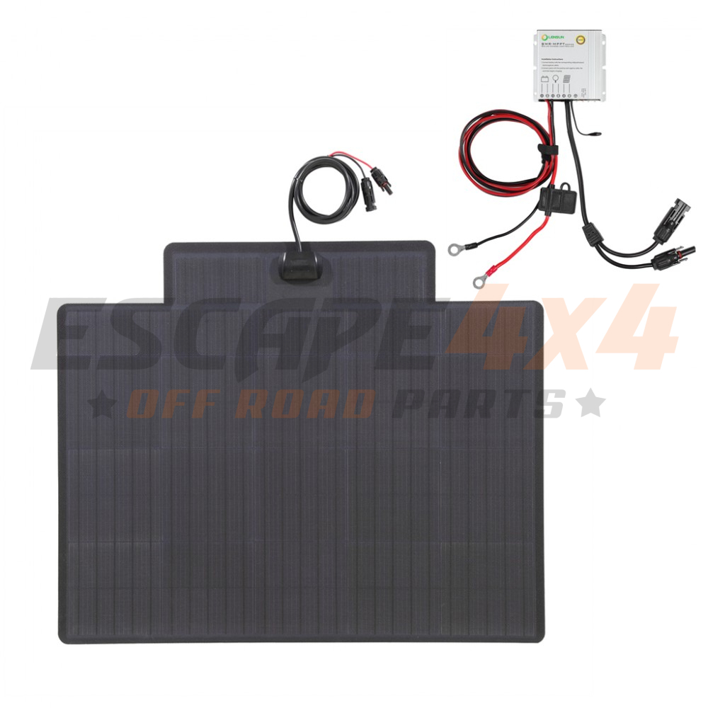 Solar Panel Led Rover Solar hood panel 80W Land Rover Range Rover P38 (94-01) | Escape4x4.eu
