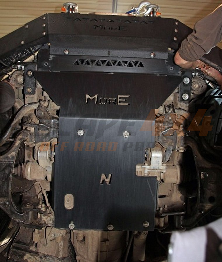Aluminium underbody cover Nissan Navara D23 (14-) | Escape4x4.eu