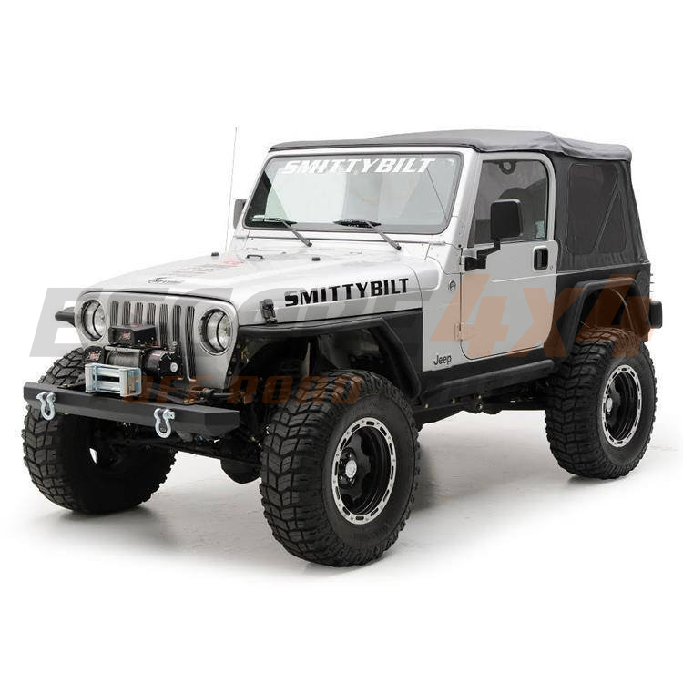 TJ Buy SmittyBilt XRC Front Tube Fender Set In Black Textured