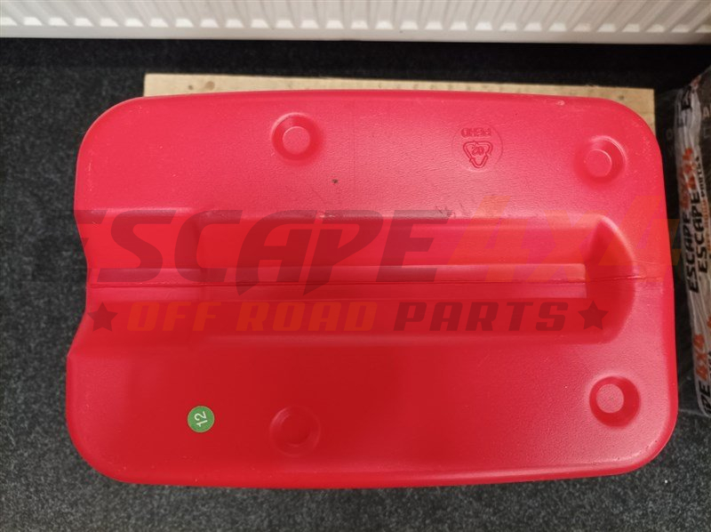 TUFF JUG Schnelltank-Kanister 20 Liter – Rot, Für Motocross, Enduro, Quad (ab 36,5 Mm Tankstutzen)