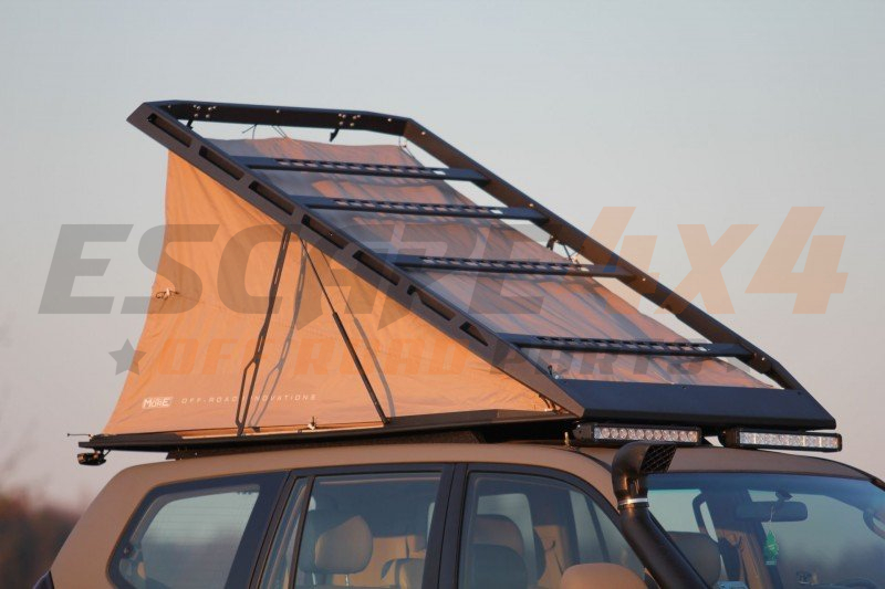 Roof tent and carrier 2in1 MorE4x4 Jeep Cherokee XJ (84