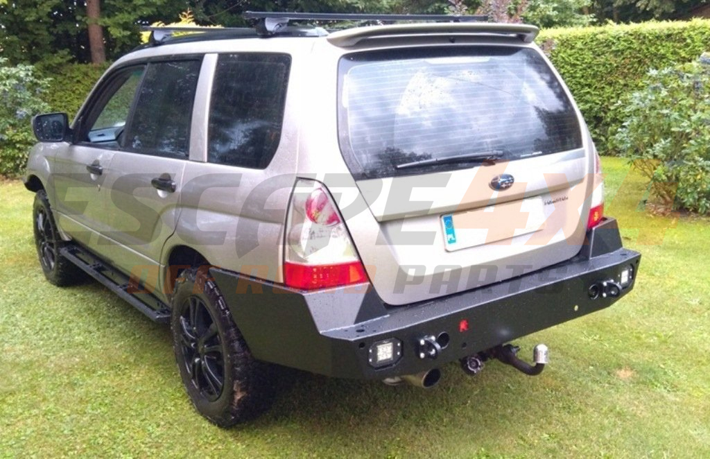 Rear bumper Subaru Forester SG (02-08) | Escape4x4.eu