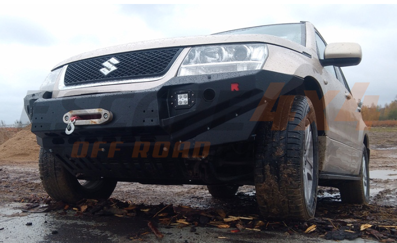 Autohaus Fürst Onlineshop - Rear Bumper Sill Protection Sheet Black for your SUZUKI VITARA