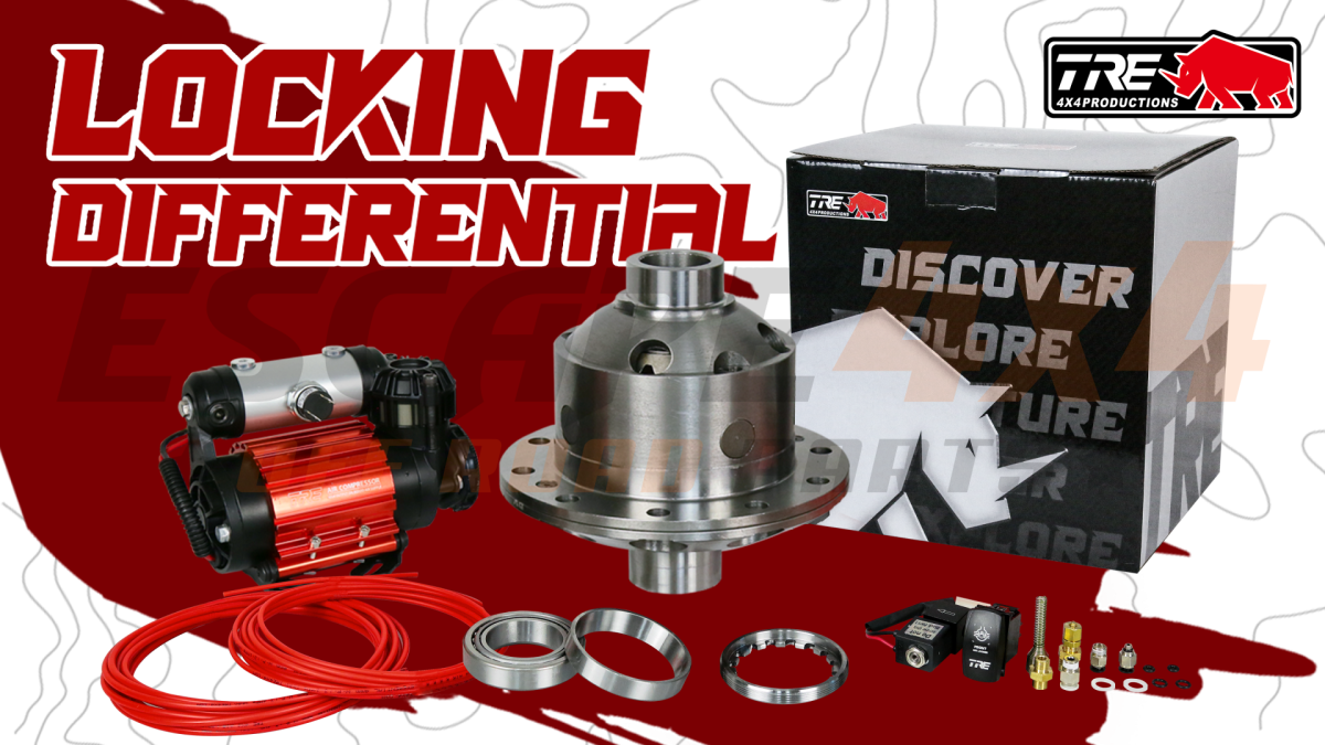 Hintere Differential-Luft Sperre TREx TR13 Nissan Pathfinder R