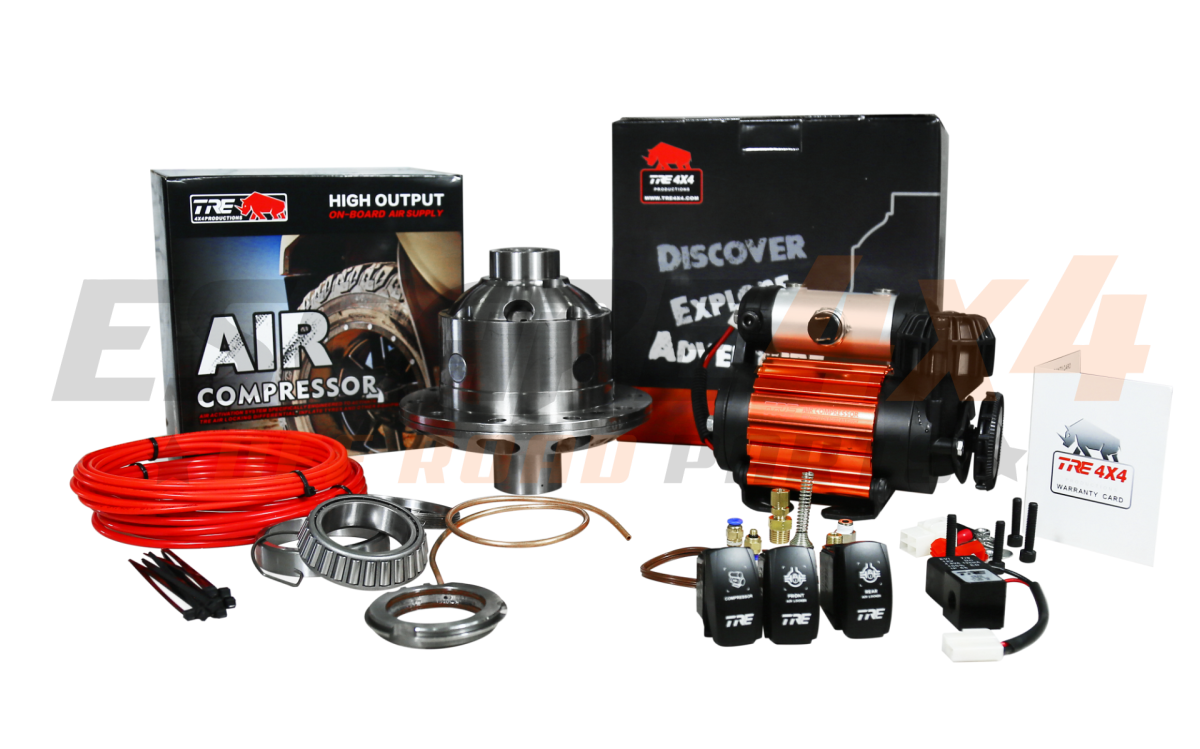 Přední/zadní vzduchová uzávěrka diferenciálu TRE4x4 TR202 Nissan Navara ...