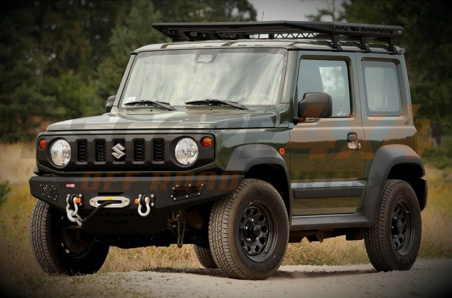 Suzuki Jimny (2019+) Aluminium Roof Rack By AU Roofs – Heavy Duty Expedition Luggage Rack