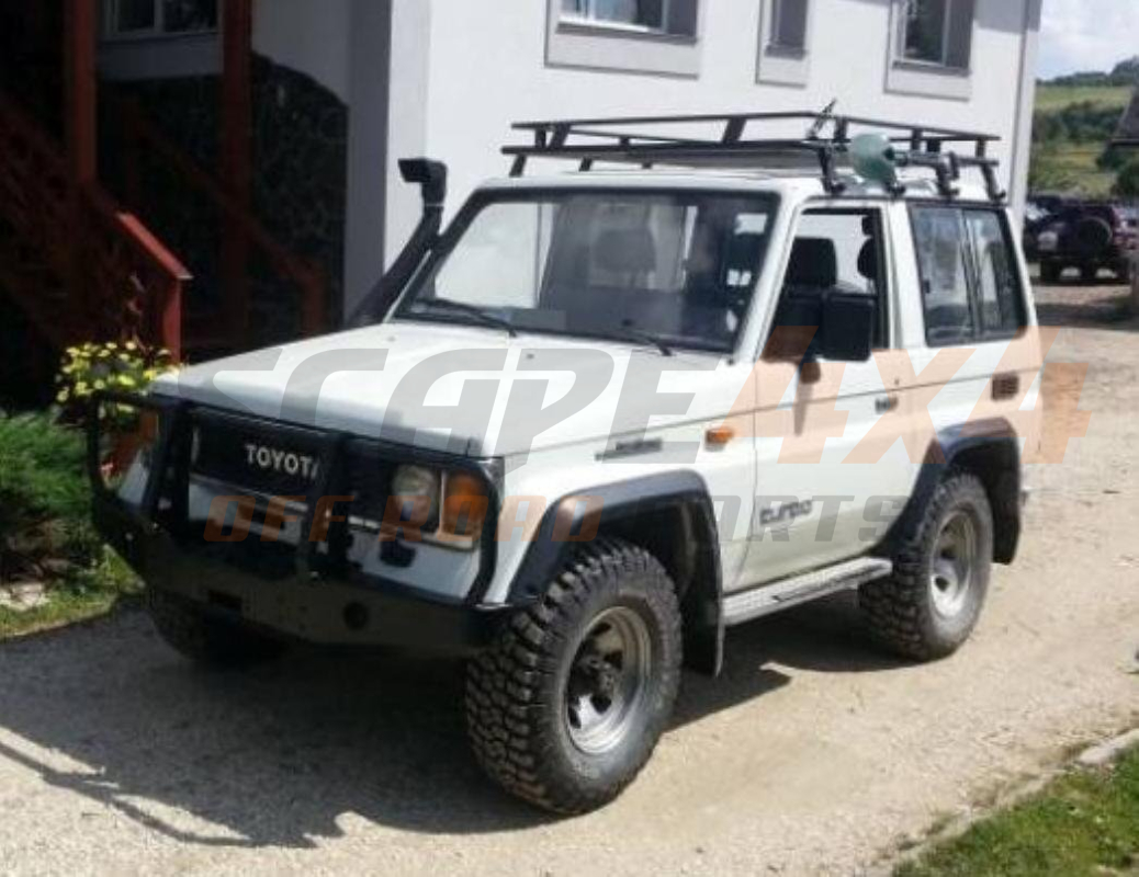 Front strength bumper with bull bar Toyota Land Cruiser j70 (85-96 ...