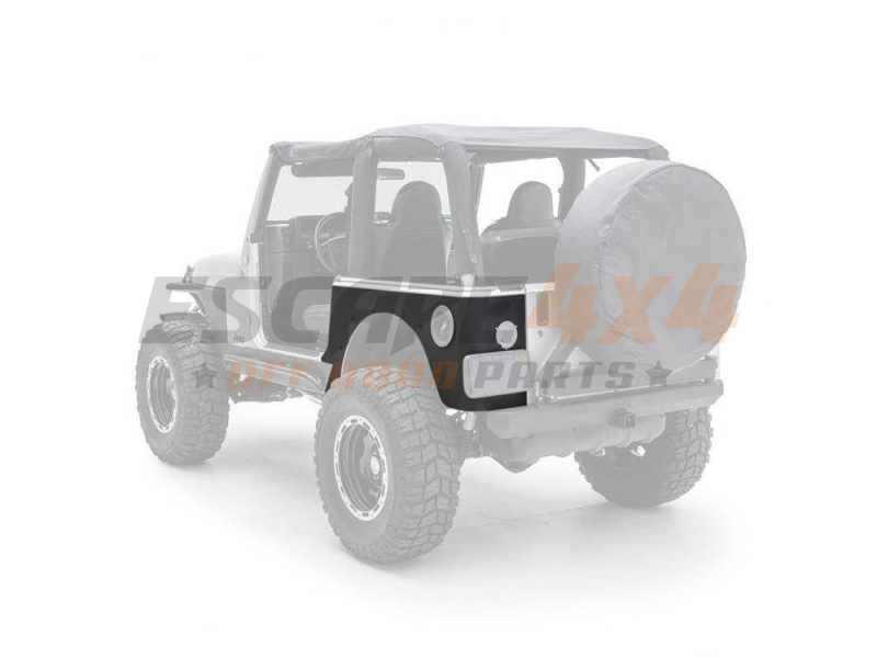 CheroCar Chrome Exterior Rear Mirror Housing Covers For Jeep Wrangler TJ 1997-2006 – Pair