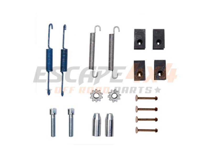 Kit Completo De Zapata Y Hardware De Freno De Estacionamiento Para Jeep Grand Cherokee 1999-2004