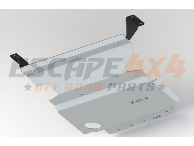 Aluminum engine cover Nissan Navara D40 (10-15) doublecab | Escape4x4.eu