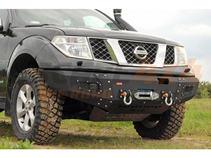 D40 Moded Front bumper Nissan Navara D40 (05-15) | Escape4x4.eu