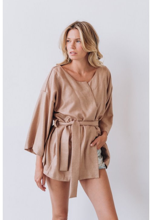 Kimono z jemné vlny 