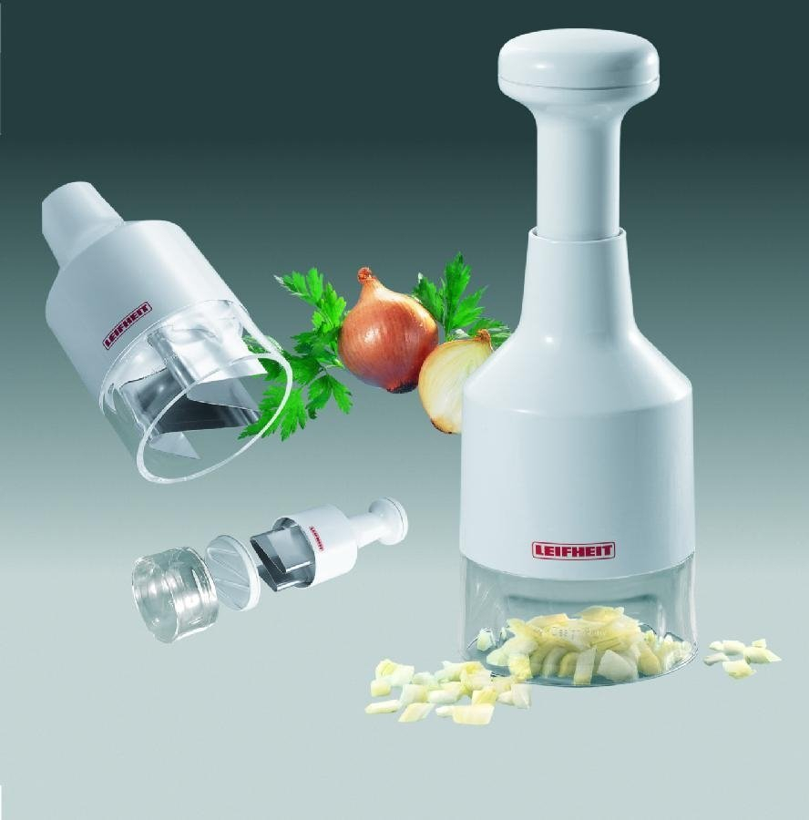 Leifheit Eierschneider Combi Comfortline - 3-in-1 Für Eier & Champignons