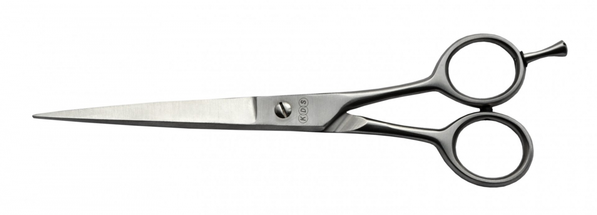 Nůžky holičské s opěrkou 16,5 cm - nerez