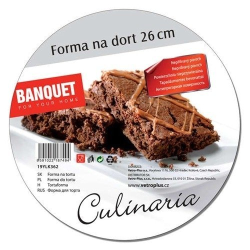 Dortová forma 26 cm Culinaria