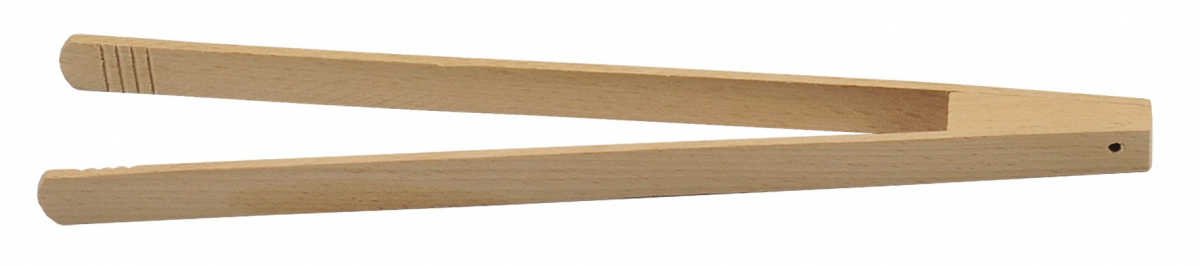 Kleště na grilování z bukového dřeva, délka 45 cm