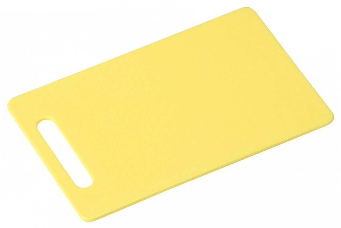 Prkénko z PVC 29 x 19,5 cm, žluté