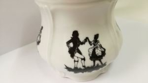 Mlýnek na kávu porcelán Mozart - valčík