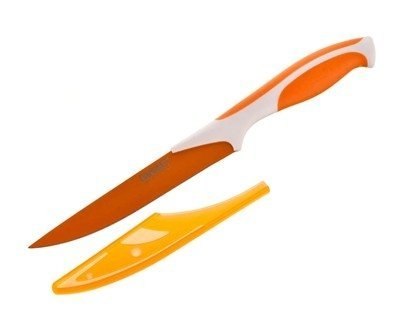 Praktický nůž 5&#039;&#039; 12,5cm 23,5cm + pouzdro na čepel SYMBIO NEW, barva oranžová