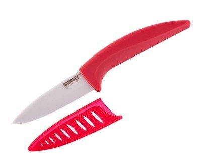 Praktický nůž GOURMET CERAMIA ROSSA 17,5cm