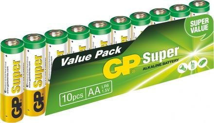 Baterie GP Super Alkaline AA 10ks