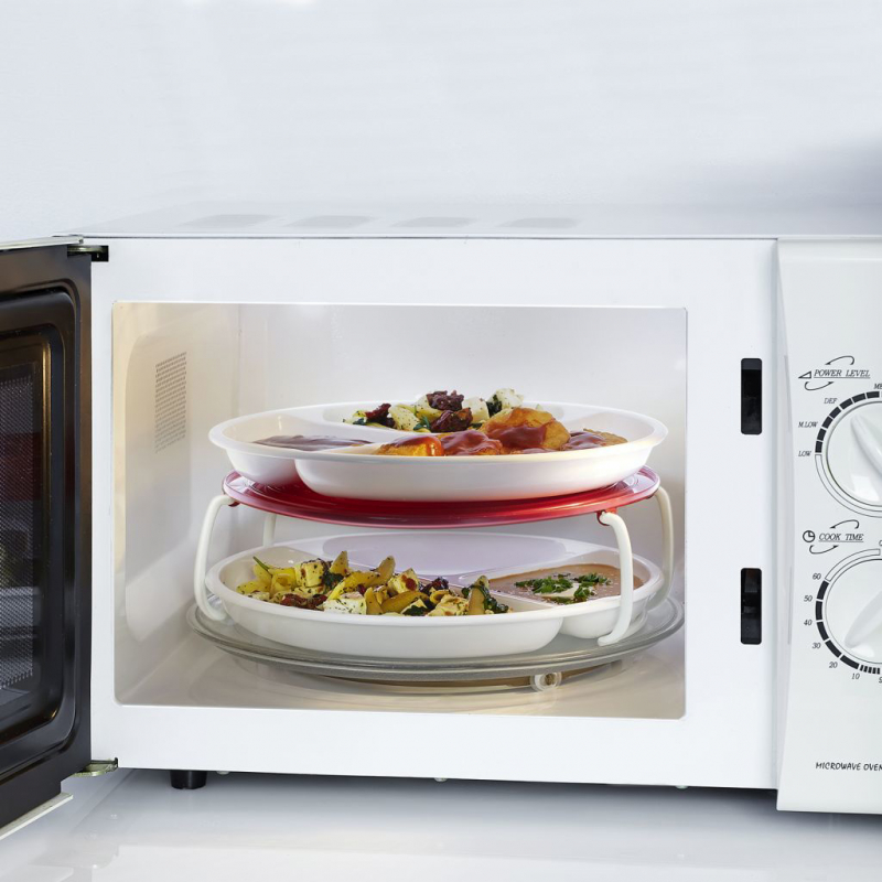 Westmark Stojánek na jídlo do mikrovlnné trouby, ledničky
