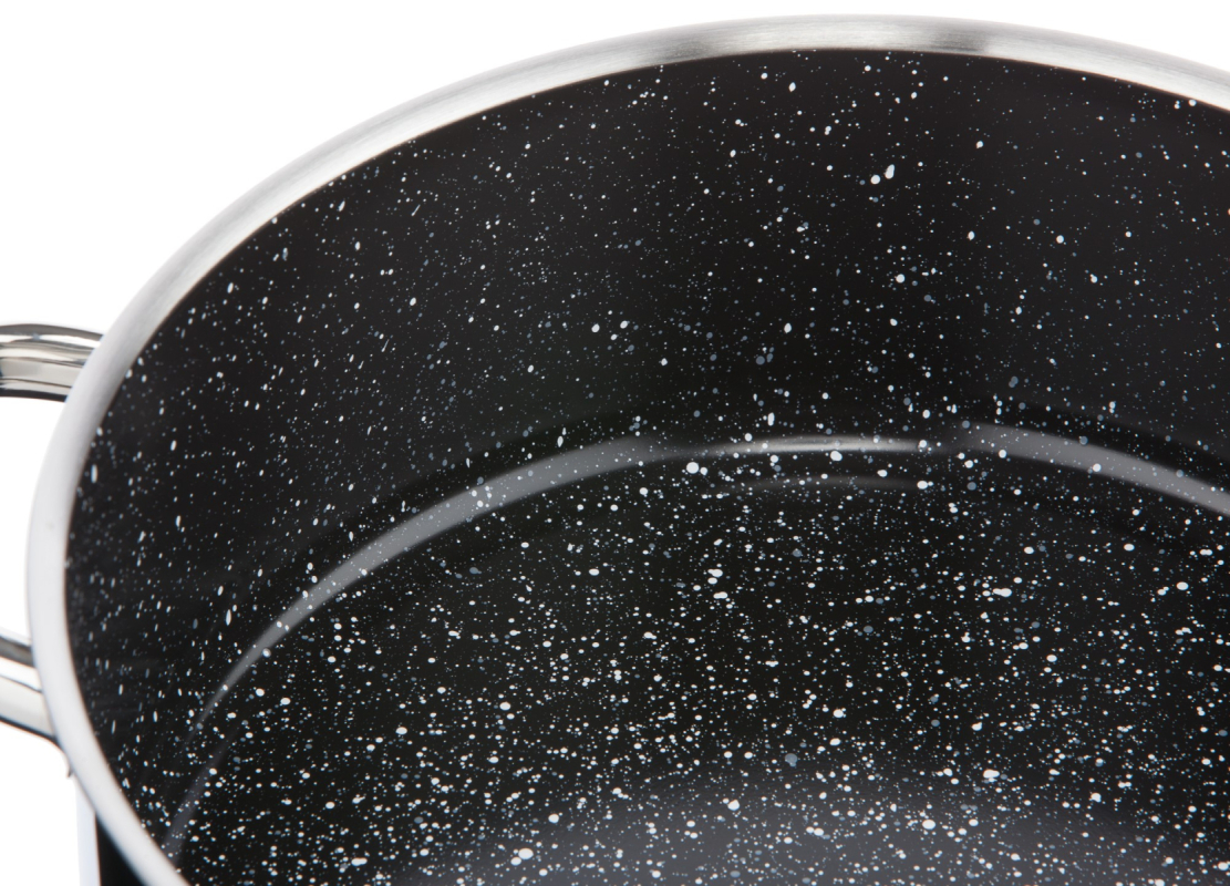 Rendlík Cerammax Pro Standard s poklicí, průměr 26 cm, objem 4.5 l, keramický povrch černý granit