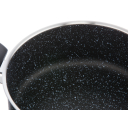 Rendlík Black Granitec s poklicí, průměr 22 cm, objem 3.0 l