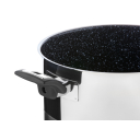 Hrnec Cerammax Pro Comfort s poklicí, průměr 26 cm, objem 8 l, keramický povrch černý granit