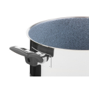 Hrnec Cerammax Pro Comfort s poklicí, průměr 26 cm, objem 8 l, keramický povrch šedý granit