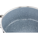 Rendlík Cerammax Pro Standard s poklicí, průměr 22 cm, objem 3.0 l, keramický povrch šedý granit