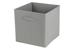 DOCHTMANN Box do kallaxu, úložný box textilní, šedý 31x31x31cm