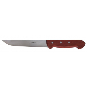 Nůž řeznický hornošpičatý dřevo Bubinga 17 cm