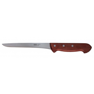 Nůž řeznický vykošťovací dřevo Bubinga 17,5 cm